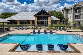 Resort-style pool